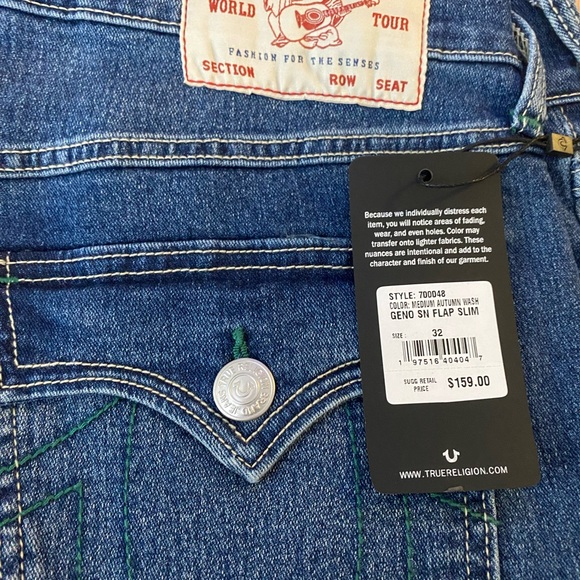 True Religion Blue Denim Jeans